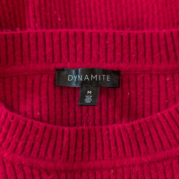 🍄 Dynamite - Red long sleeve top - Picture 3 of 6